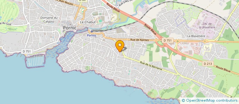 localisation de l'entreprise BCL  PORNIC