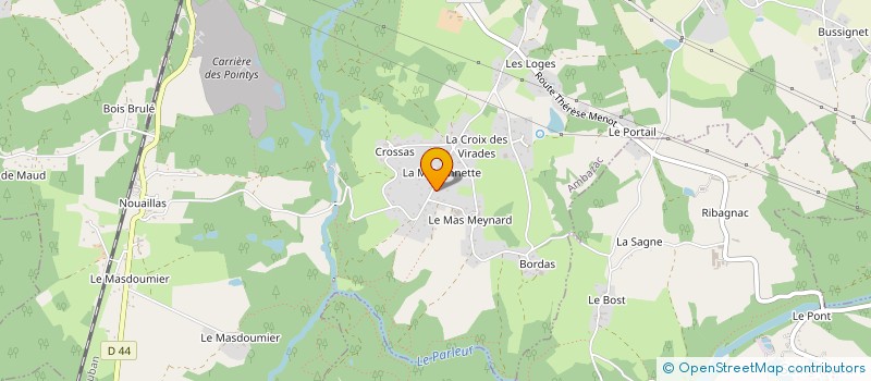 localisation de l'entreprise BCL  AMBAZAC