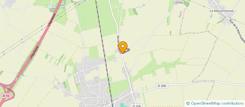 localisation de l'entreprise BCL  FORS