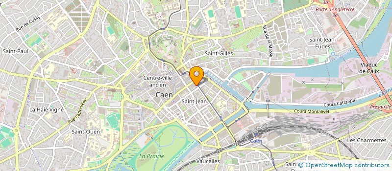 localisation de l'entreprise BCL CINEMATOGRAPHIQUE à CAEN