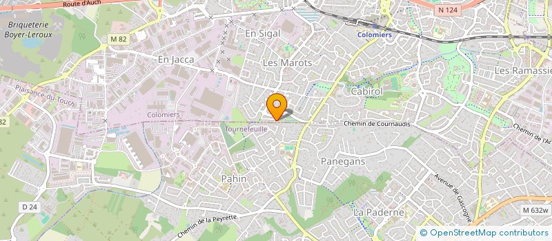 localisation de l'entreprise BCL CREATIVE à COLOMIERS