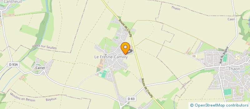 localisation de l'entreprise BCL HOLDING  LE FRESNE-CAMILLY