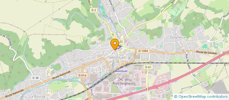 localisation de l'entreprise BCL INSTITUT  MONTLUEL