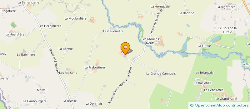 localisation de l'entreprise BCLA  SAINT-ELLIER-DU-MAINE