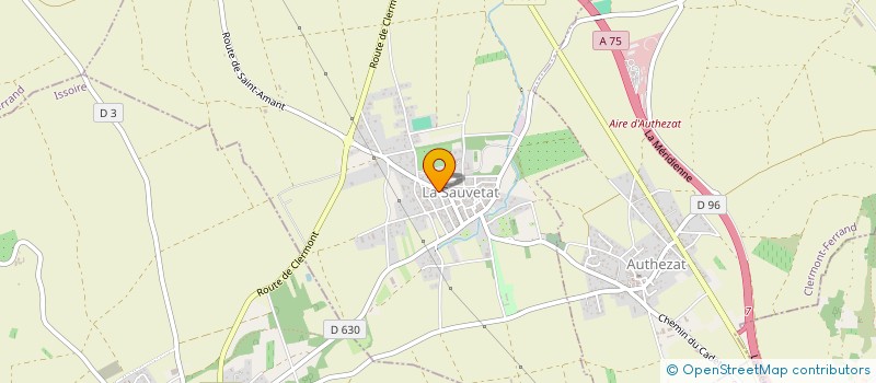 localisation de l'entreprise BCLE  LA SAUVETAT