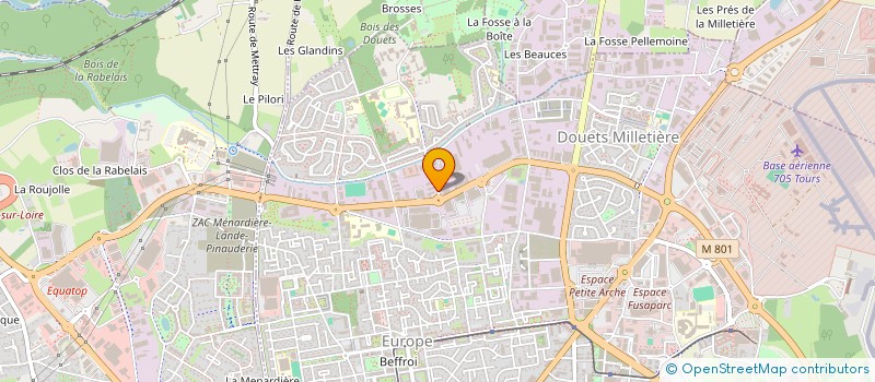 localisation de l'entreprise BCLG-DU POINT ROND  SAINT-ANTOINE-DU-ROCHER