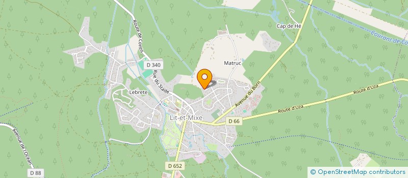 localisation de l'entreprise BCLJ XI  LIT-ET-MIXE