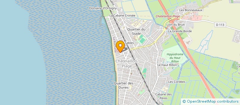 localisation de l'entreprise BCLL à CHATELAILLON-PLAGE