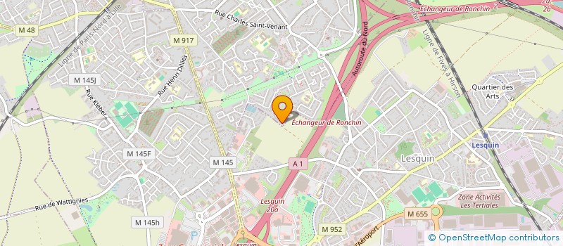 localisation de l'entreprise BCLMA  RONCHIN