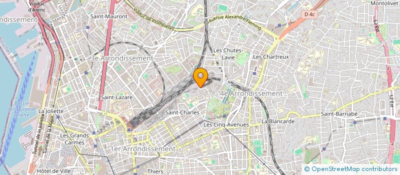 localisation de l'entreprise BCLP à MARSEILLE