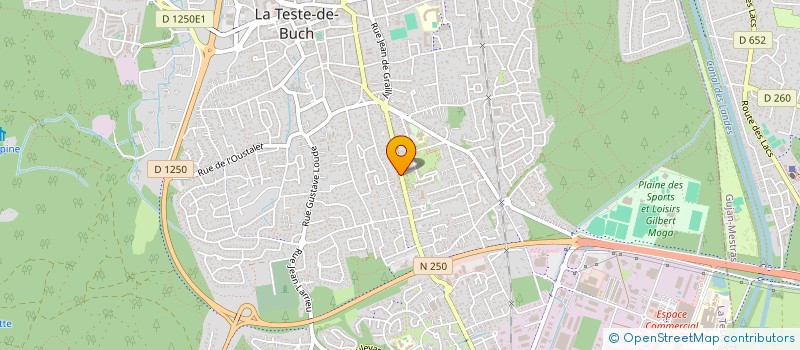 localisation de l'entreprise BCLZ à LA TESTE-DE-BUCH