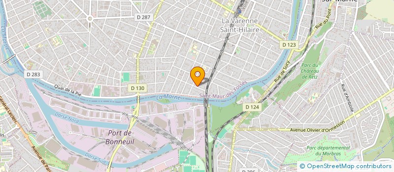 localisation de l'entreprise BCM à SAINT-MAUR-DES-FOSSES