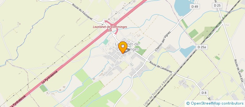 localisation de l'entreprise BCM  LAVELANET-DE-COMMINGES