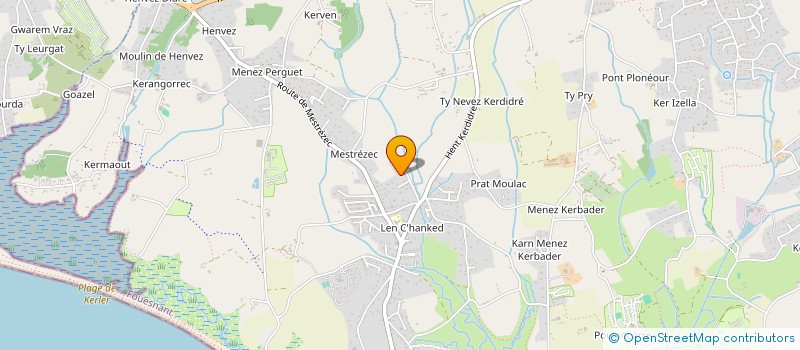 localisation de l'entreprise BCM - BOAT CHARTER & MAINTENANCE  FOUESNANT