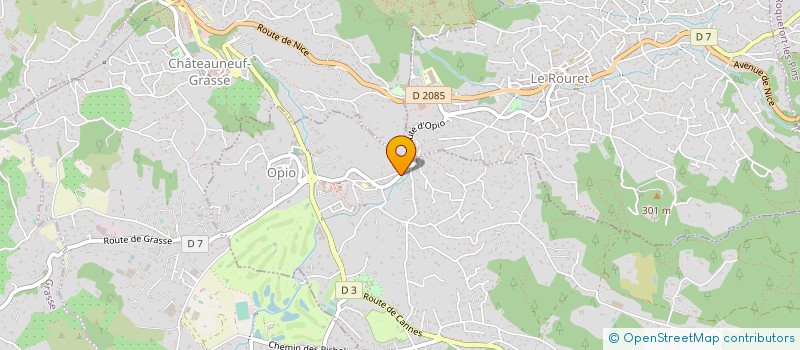 localisation de l'entreprise BCM DOMOTIC  OPIO