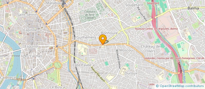 localisation de l'entreprise BCM NOTAIRES ET ASSOCIES  TOULOUSE