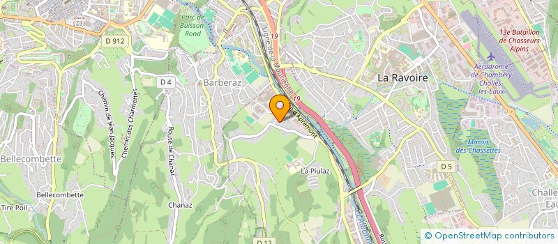 localisation de l'entreprise BCMA  LA RAVOIRE