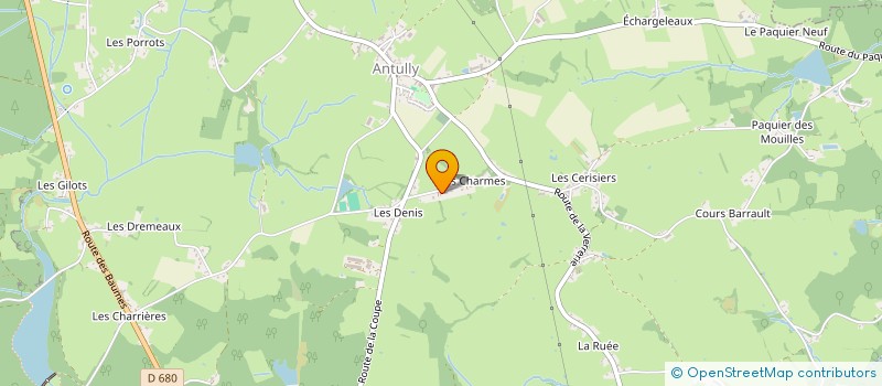 localisation de l'entreprise BCMA  ANTULLY