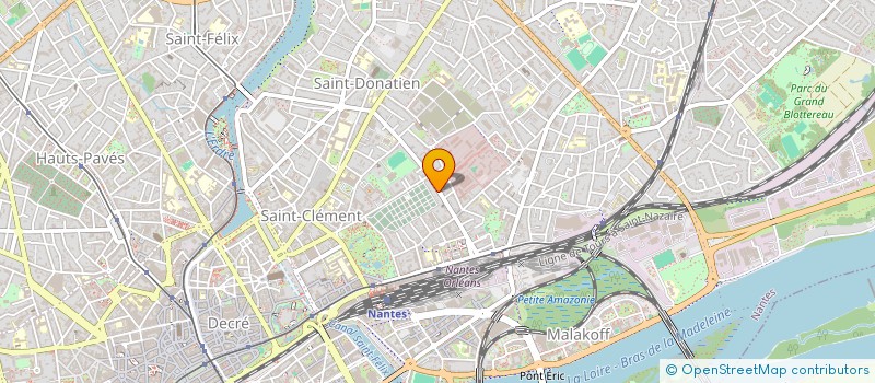 localisation de l'entreprise BCMJ DOMINE à NANTES