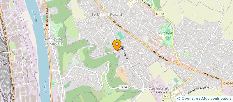 localisation de l'entreprise BCMPJ IMMO  LE MESNIL-ESNARD