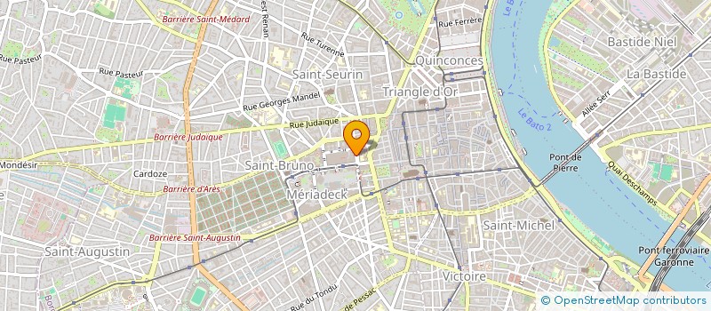 localisation de l'entreprise BCMV  BORDEAUX