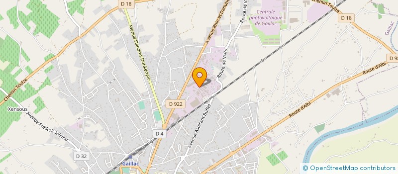 localisation de l'entreprise BCN à GAILLAC