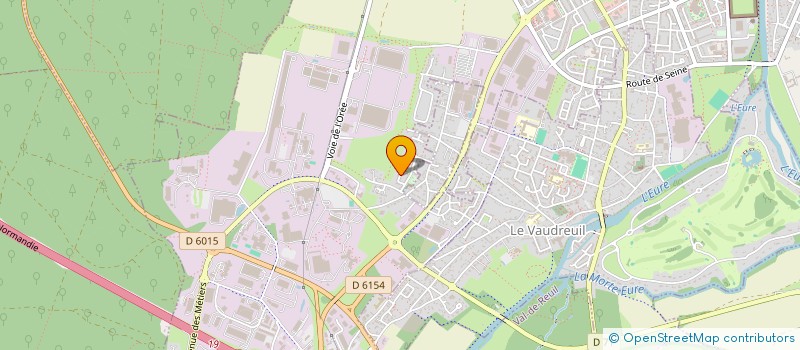 localisation de l'entreprise BCN SCI  VAL-DE-REUIL