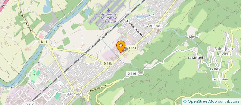 localisation de l'entreprise BCNC IMMOBILIER  BERNIN