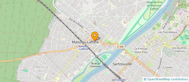 localisation de l'entreprise BCNOT à MAISONS-LAFFITTE