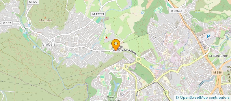 localisation de l'entreprise BCO  GRABELS