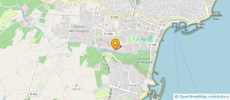 localisation de l'entreprise BCOM à LE LAVANDOU
