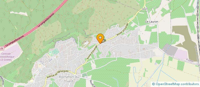 localisation de l'entreprise BCOM NET à ROCHEFORT-DU-GARD