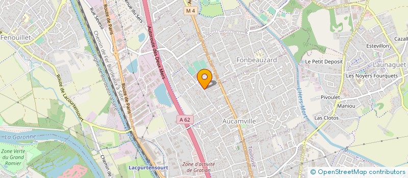 localisation de l'entreprise BCOMSPORT à AUCAMVILLE