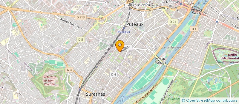 localisation de l'entreprise BCONCEPT à SURESNES