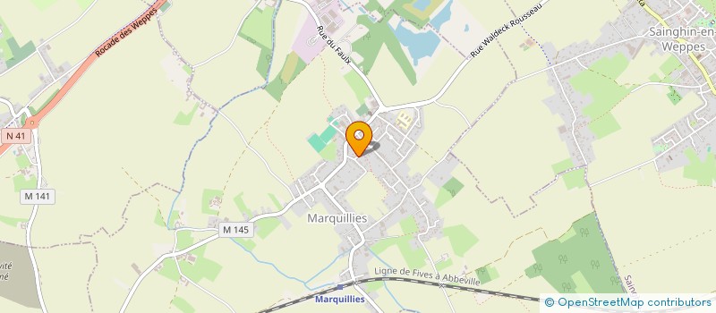 localisation de l'entreprise BCORP  MALAUZAT