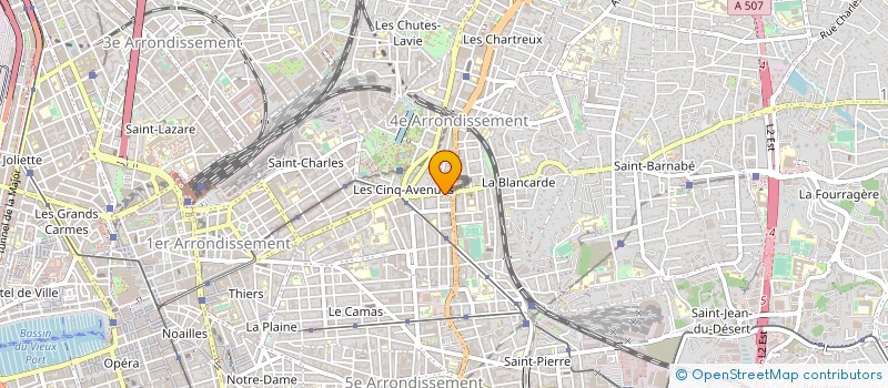 localisation de l'entreprise BCP à MARSEILLE