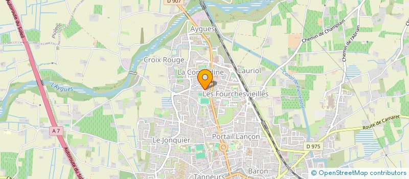 localisation de l'entreprise BCP BAUMET BENJAMIN à ORANGE