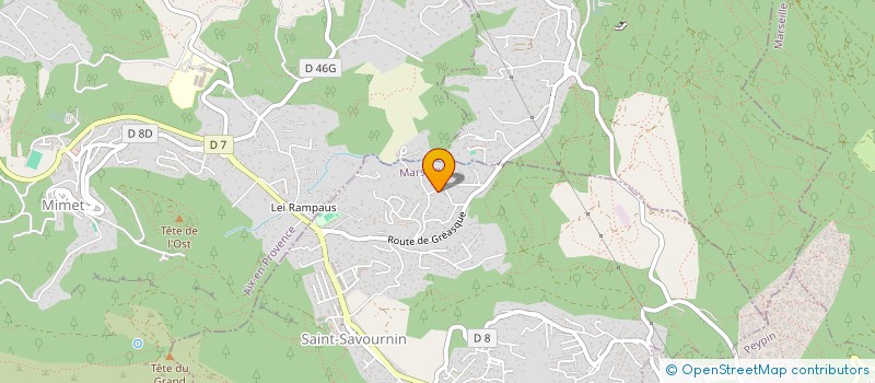 localisation de l'entreprise BCP - BIAMONTI CONSEIL PERFORMANCE  SAINT-SAVOURNIN