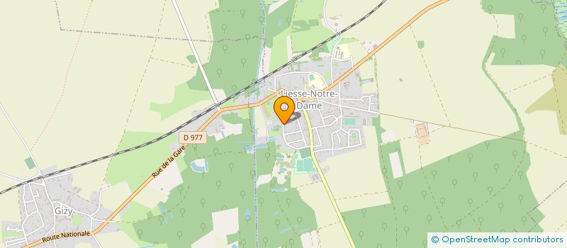 localisation de l'entreprise BCP EQUIPEMENT  LIESSE-NOTRE-DAME