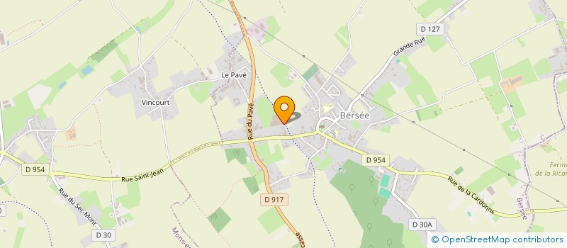 localisation de l'entreprise BCP INFO  BERSEE