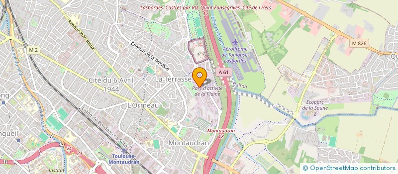 localisation de l'entreprise BCP INVEST à TOULOUSE
