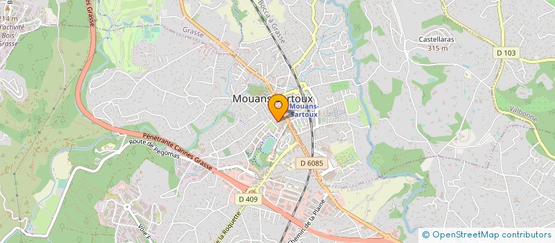 localisation de l'entreprise BCP INVESTISSEMENT à MOUANS-SARTOUX