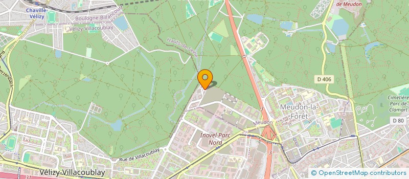 localisation de l'entreprise BCP TRAVAUX à MEUDON