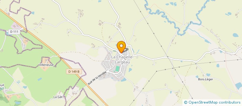 localisation de l'entreprise BCPI PLAQUISTE  MAULEON