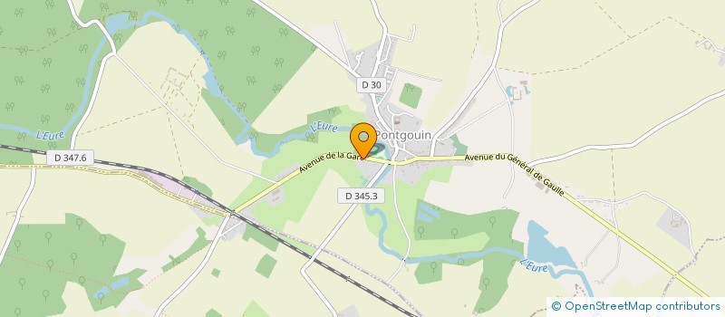 localisation de l'entreprise BCPL INVEST à PONTGOUIN
