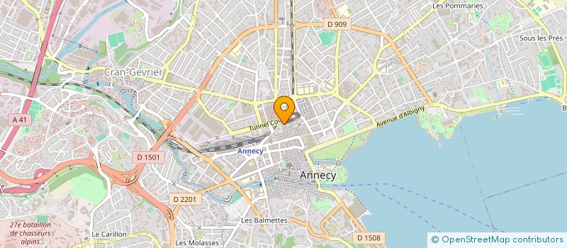localisation de l'entreprise BCPM à ANNECY