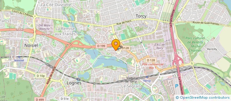 localisation de l'entreprise BCR à TORCY