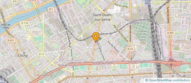 localisation de l'entreprise BCR ASSET MANAGEMENT à SAINT-OUEN-SUR-SEINE