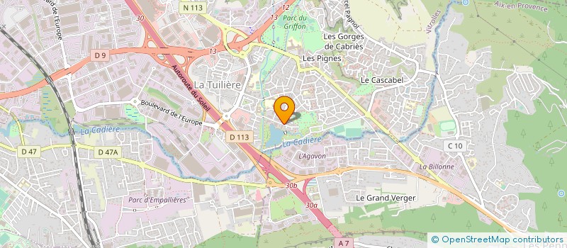 localisation de l'entreprise BCR DEVELOPPEMENT  AIX-EN-PROVENCE
