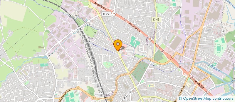 localisation de l'entreprise BCR SECURITE PRIVEE RHONE ALPES à RIORGES